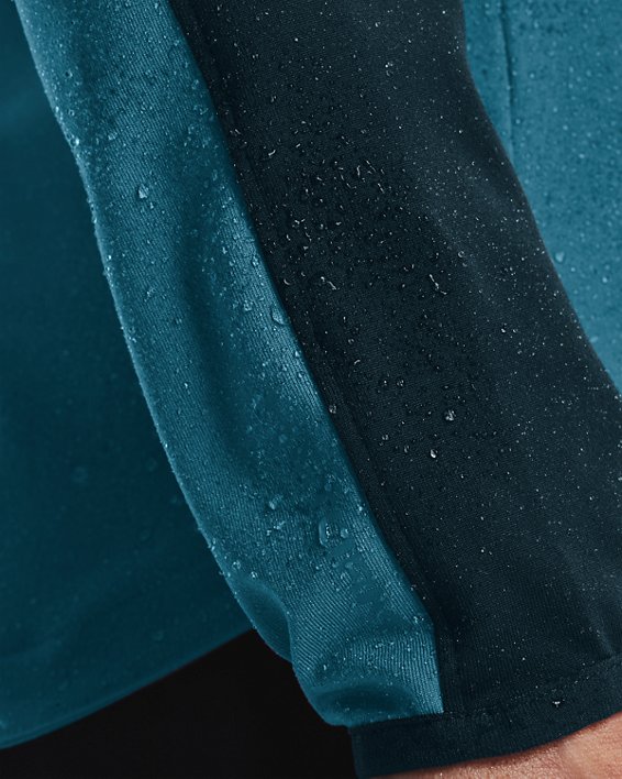 Damen UA Storm Midlayer mit ½ Zip, Blue, pdpMainDesktop image number 5